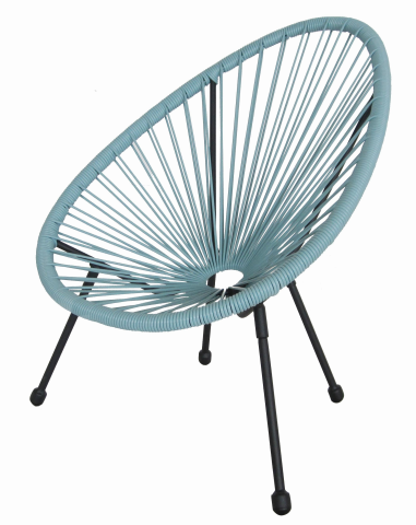 CHILDREN RATTAN EGG CHAIR WITH KD LEG